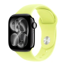 46mm/M/L MEW84 Series 11 Jet Black Aluminum Case with Neon Yellow Sport Band (Jet Black, Neon Yellow) 46mm/M/L MEW84 Series 11 Jet Black Aluminum Case with Neon Yellow Sport Band (Jet Black, Neon Yellow)
