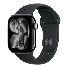42mm/M/L MEQU4 Series 11 Jet Black Aluminum Case with Black Sport Band Jet Black, Black 42mm/M/L MEQU4 Series 11 Jet Black Aluminum Case with Black Sport Band Jet Black, Black